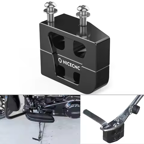 1" 2" Kickstand Lift Blocks for Harley Harley Street Glide FLHX 2006-2024 Electra Glide FLHT 2010-20
