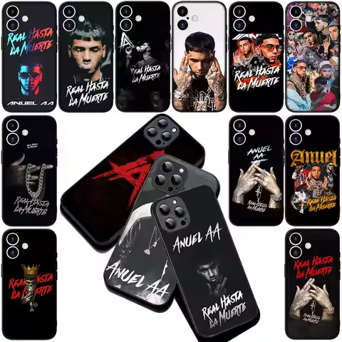 Anuel Hot AA Silicone Cover for Xiaomi Poco C75 C65 C85 X7 X6 M8 F7 F8 Ultra F6 Pro 5G Mi Coque Phon