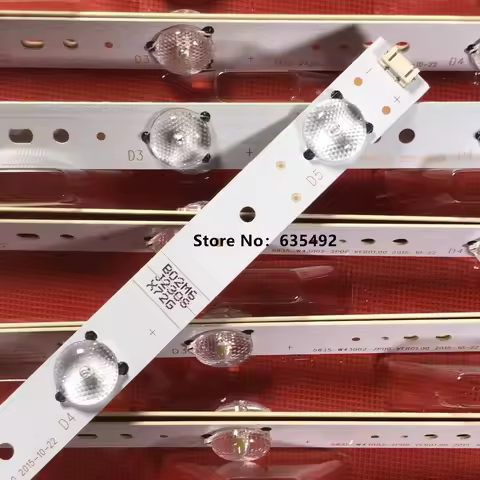 10set LED Backlight strip For 43E3000 43E3500 43E6000 5800-W43001-5P00 5800-W43001-3P00 E465853 43LH