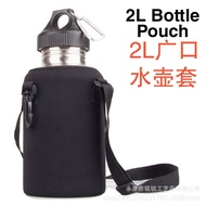2L 2000ML Vacuum Flask Pouch Tumbler Bag Water Bottle Sleeve Water Bottle Carrier Insulated Cover Ba