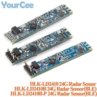 10pcs/1pc HLK-LD2410B HLK-LD2410 High Sensitivity 24G Human Presence Statu Radar Heartbeat Detection