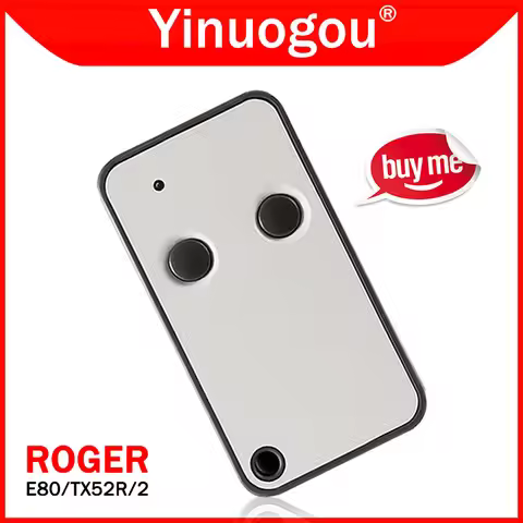ROGER Remote Control 433.92MHz ROGER E80 TX52R TX54R 2 M80 TX44R H80 TX22 TX10 TX1 Electric Gate Rem