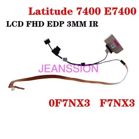 New For Dell Latitude 7400 E7400 EDC40 FHD TS 3MM IR EDP Touch Screen Cable Screen Cable 0F7NX3 F7NX