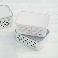 Crony Dots 保鮮盒 M尺寸 500ml 便當盒 派對餐點 兒童 野餐 日本製造
