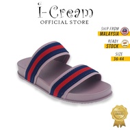 I-Cream Korea Sandal Women  / Sandal Perempuan / Women Sandal / Sandal Women Plus Size Sandal YMJ866