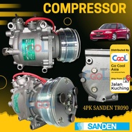SANDEN 🆕COMPRESSOR CITY SX8 96-02 /CIVIC SO4 96-00 / CIVIC SR4 92-95►R134 / CR-V S10-RD3 96-01 REF:3