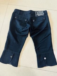 Capri black pants (3/4 pants ) black from the brand Denny Rose size S . Only worn once and washed & 