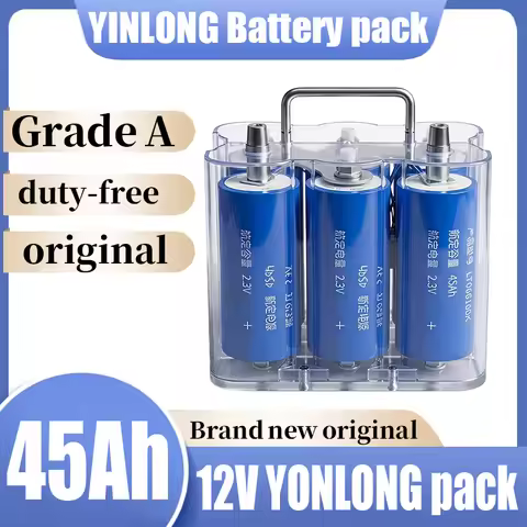 Yinlong 12V 45Ah LTO Battery 13.8V Nominal Voltage 25000 Cycles Deep Cycle‑50℃~65℃ Low Temperature S