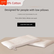 neck pillow travel pillow Pillow Low Pillow Ultra-Thin Pillow Low Pillow Soft Pillow Summer Single A