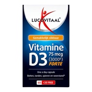 Lucovitaal Vitamine D3 3000iu
