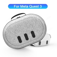 Travel Carrying Case for Meta Quest 3 VR Headset Controllers EVA Hard Shell Storage Bag with Mesh for Meta Quest3 VR Accessorie