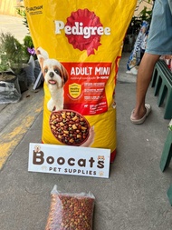Pedigree adult mini dog food pet food repacked 1kg or 0.5kg