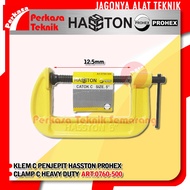 HASSTON PROHEX 5" C Clamp Heavy Duty C Clamp 0760-500