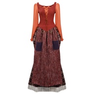 Hocus Pocus 2：Mary Sanderson Cosplay Costume Outfits Halloween Carnival Suit