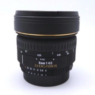 Sigma 單焦點 魚眼鏡頭 EX DG FISHEYE 8mm1:4D/93 適馬 單反相機