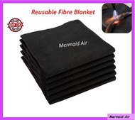 Welding Blanket // Thermal Insulation Fibre Blanket //Resistant Fireproof //Carbon Fibre blanket // 