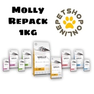 (Repack 1kg) Molly Cat Food 1kg
