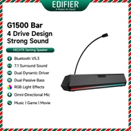 Edifier Hecate G1500 Bar Bluetooth Gaming Soundbar - USB Audio | RGB Lighting | 5W RMS Output