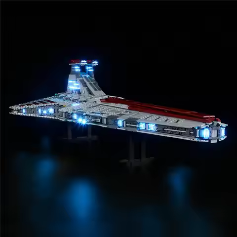 Lighting Set For LEGO Venator-class Republic Attack Cruiser 75367 RC Version Starings Wars Not Inclu