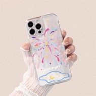 適用蘋果16Promax手機殼2025新款iPhone15保護套14Pro透明13高級12少女16全包11煙花14超火plus流沙pm好看lv