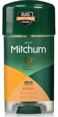 Mitchum Anti-Perspirant &amp; Deodorant Clear Gel, Sport, 2.25 oz (63 g) (Pack of 12)