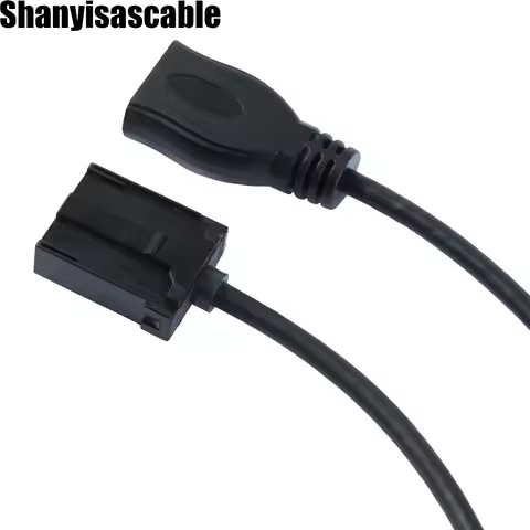 1.0M HDMI E type ABS 19P male to HDMI A type Female black molding with Ethernet cable adapter