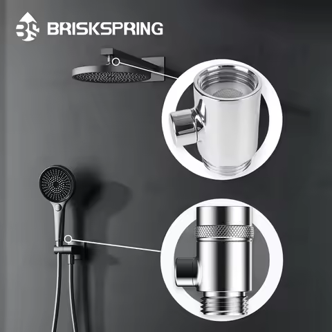 BriskSpring Ultra-Fine Bubble Generator For Handheld Showerhead Micro Nano Bubble Generator For Rain