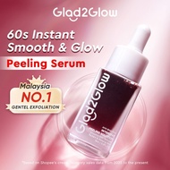 【Hot Deal】100% Ori - Glad2Glow AHA BHA PHA Intensive Peeling Solution 15ml | Gentle Exfoliate | Pore