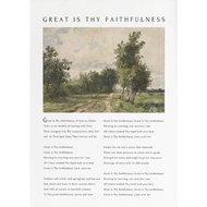 2025 Christian Hymn Quotes Joshua 24:15 Vintage Nature Landscape Poster Wall Art Pictures Canvas Pai