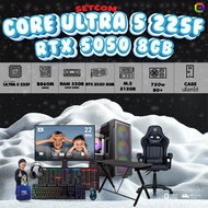 SETCOMBO ครบจบพร้อมเล่น BUY 1 FREE 7 / BONMECOM2 คอมประกอบ DDR5 / CPU CORE ULTRA 5 225F / RTX 5050 8