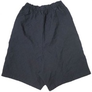 COMME des GARCONS COMME des GARCONS COMME des GARCONS 日本製 2014 秋冬 滌綸縮水絎縫鹿角褲 RN-S029 S NAVY COMME COM