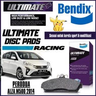 Bendix Ultimate Front  Brake Pad - Perodua Alza M500 2014 DB1820 ULT
