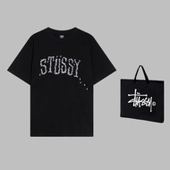 STUSSY 2023春夏新款螞蟻字母印花短袖T恤（S-XXL）