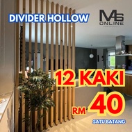 WPC Column Parition Divider Tube Divider Hollow Timber Tube Column 12ft PVC Column Divider Hollow