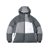 ENshadower隱蔽者戶外連帽羽絨服男冬季拼色加厚保暖白鴨絨外套潮