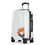 4S car gift trolley box insurance teddy bear boarding box 22 inch PC universal wheel student luggage summary65yyjy5