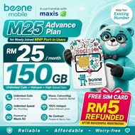 Simkad BeONE Mobile Prabayar | Rangkaian Maxis 5G | MNP Kekal Nombor | New Number Pilih 4 Digit