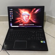 Msi i7 gaming laptop 16Gb Ram 17.3” inch Big Screen nvidia ddr5 Graphic
