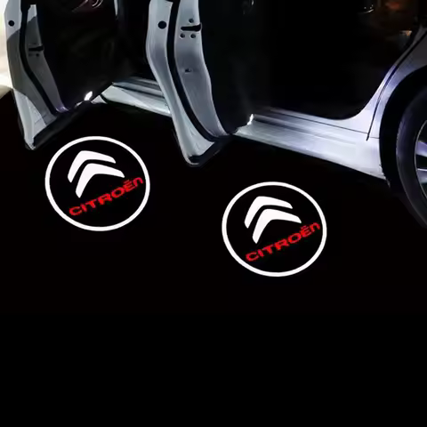 Car Door Lamp Logo Projector For Citroen C3XR HU83/VA2 Blade CE0536 C4 C2 C5 C6 C4LCACTUS Car Door W