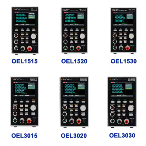 OWON DC Electronics Load 150W/300W 150V/300V 15A/20A/30A High-performance Programmable Electronic Lo