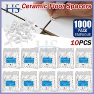 10pack Tile Leveling Spacers, 1mm 2mm 3mm Cross Shaped Plastic Clips, Tile Laying Auxiliary Tools