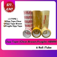 Opp Tape 48MM & Fragile Tape 48MM & Brown Tape 48MM（ReadyStock）