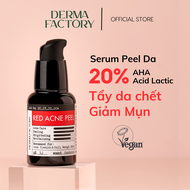 Huyết thanh tẩy da chết hóa học Derma Factory Red Acne Peel 30g