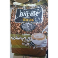 Alicafe 3 in 1 Warung White Coffee Rich / Kopi Putih KAW  (15 Sachet x 36g)