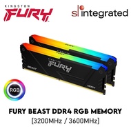 Kingston Fury Beast RGB DDR4 Memory Ram [3200MHz / 3600MHz]
