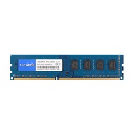 แรมความจำเดสก์ท็อปคุณภาพสูง4GB 12800U PC3 1600MHz DDR3 UDIMM 1.5V Non-ECC Intel AMD PC -Blue RAM3825 RAM