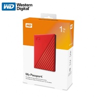 Western Digital 威騰 新款 My Passport 1TB 2.5吋 行動硬碟 紅色（WD-MPNEW-R-1TB）