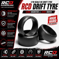 RCD 1/10 RC Drift Hard Tyre / Tire  (Can matching all 52mm Wheel)