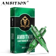 Ambition T-rex Tattoo Cartridge 20pcs Round Liner Shader Magnum Tattoo Needle RL RM 0.25mm 0.3mm 0.3