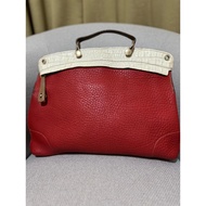 Prelove Furla red handbag